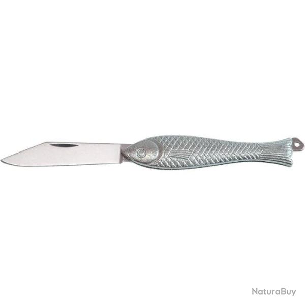 Couteau Mikov Forme Poisson Argent - Lame 50mm Default Title