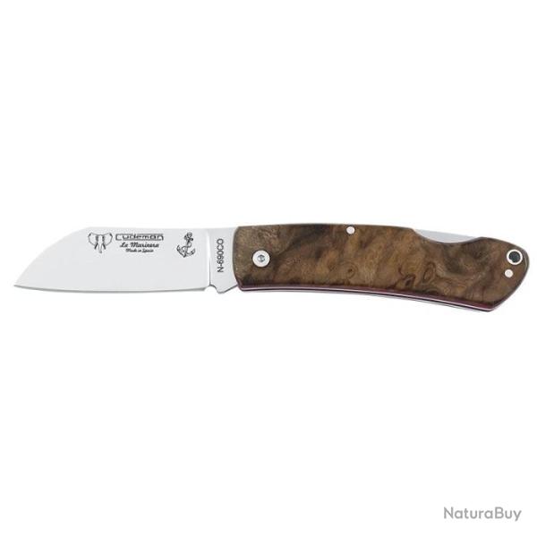 Couteau Cudeman Marinera - Lame 70mm Noyer - Noyer