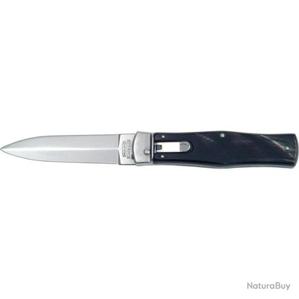 Couteau Mikov Predator Manche en Bois - Lame 100mm Cocobolo / 420 - Corne / 420