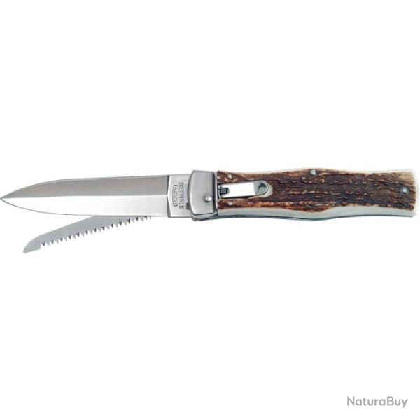 Couteau Mikov Predator Bois de Cerf - 2 Pi�ces - Lame 100mm Default T