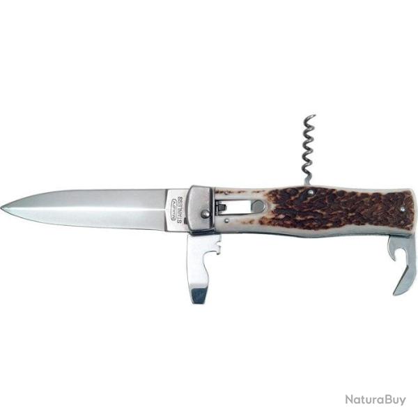 Couteau Mikov Predator - 4 Pi�ces - Lame 100mm Cocobolo - Bois de Cerf