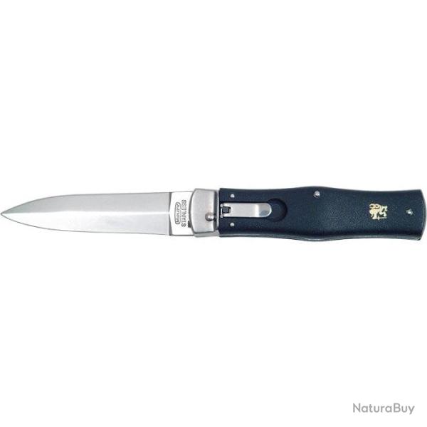 Couteau Mikov Predator - Clip - Lame 100mm Noir - Noir