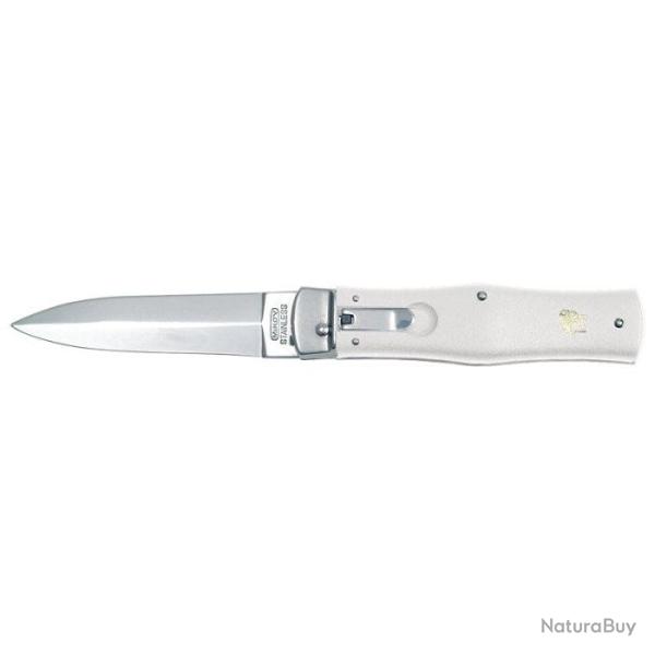 Couteau Mikov Predator - Clip - Lame 100mm Noir - Blanc