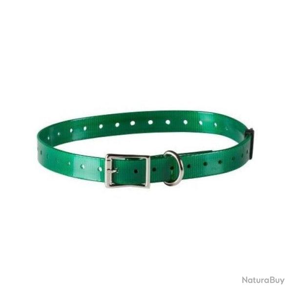 Sangle Num'Axes polyur�thane - Vert / 18.5 mm