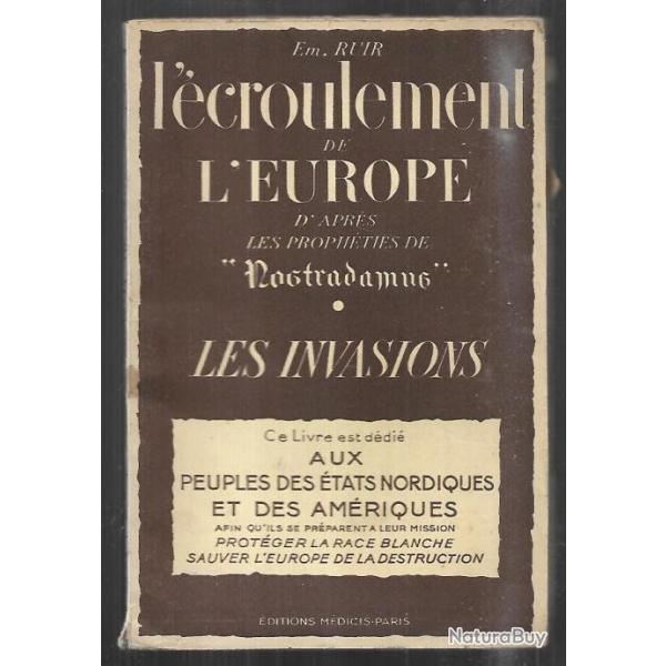 l'�croulement de l'europe prot�ger la race blanche aux peuples des �tats nordiques d'em.ruir