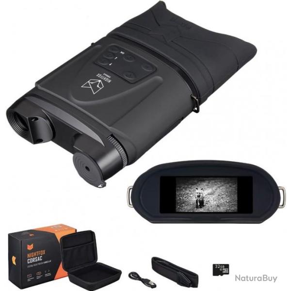 Jumelles de Vision Nocturne Num�rique Full HD 1080p Fonction Enregistrement Vid�o 180m/Zoom x3