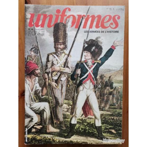 Ouvrage Uniformes les arm�es de l'histoire no 56
