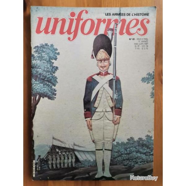 Ouvrage Uniformes les arm�es de l'histoire 61