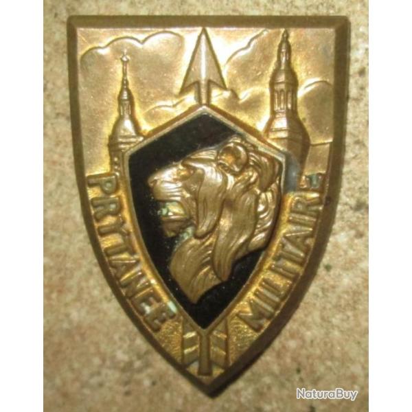 PRYTANEE MILITAIRE, �cu, lion de profil, dos vaguel�