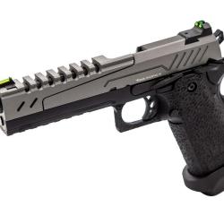 R&eacute;plique GBB gaz Hi-Capa 5.1 SPLIT Gris / Noir 1,0J