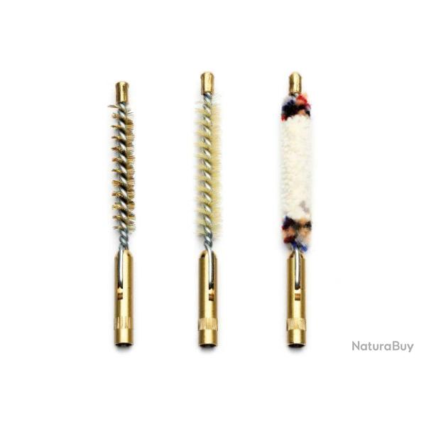 Jeu de 3 brosses pour carabine sous blister