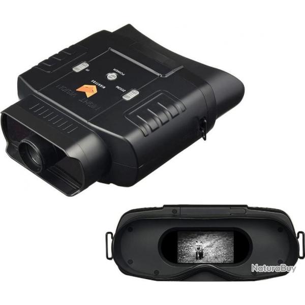 Jumelles � Vision Nocturne 100V Num�rique Ecran Large Infrarouge Zoom 3x20 TOP ENCH�RE