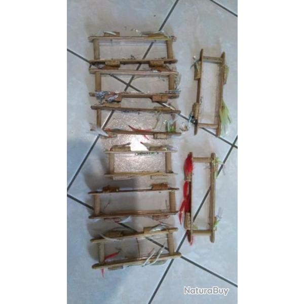 Bas de lignes p�che en mer + supports