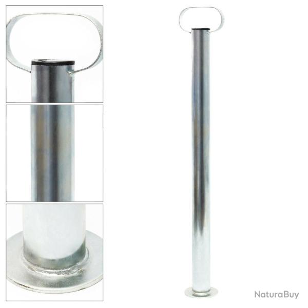 B�quille de support pour remorque 700 mm diam�tre 48 mm pied de stabilisation support 16_0002537