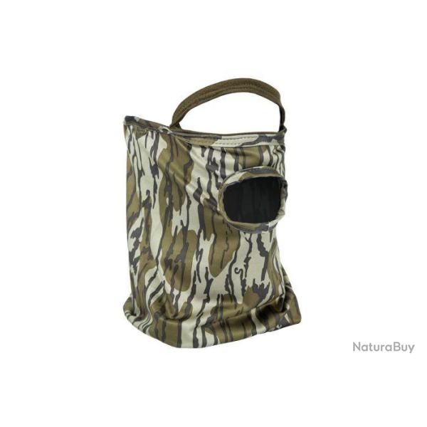 Masque 1/2 Visage stretch avec trou de bouche - Mossy Oak Bottomland