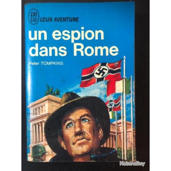 Livre Un espion dans Rome de Peter Tompkins