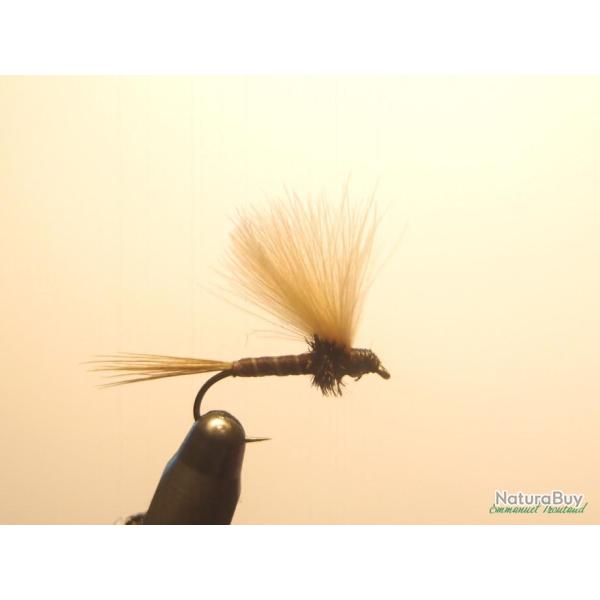 March brown �mergente en CDC - mouches s�ches artisanales