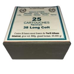 38 LC (Long Colt): Reproduction boite cartouches (vide) MANUFRANCE 8832868