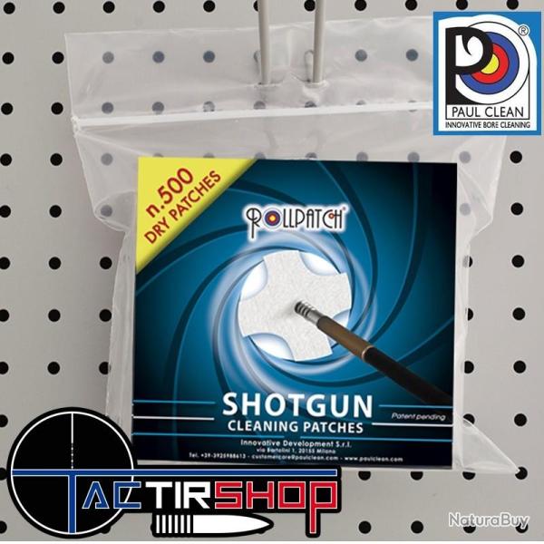 Rouleau de 500 patchs Paul Clean calibre 12