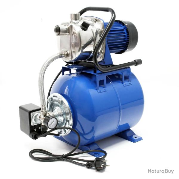 Station d'eau domestique 3400l/h 1200 watts 19 litres pompe jardin pressostat 16_0002736