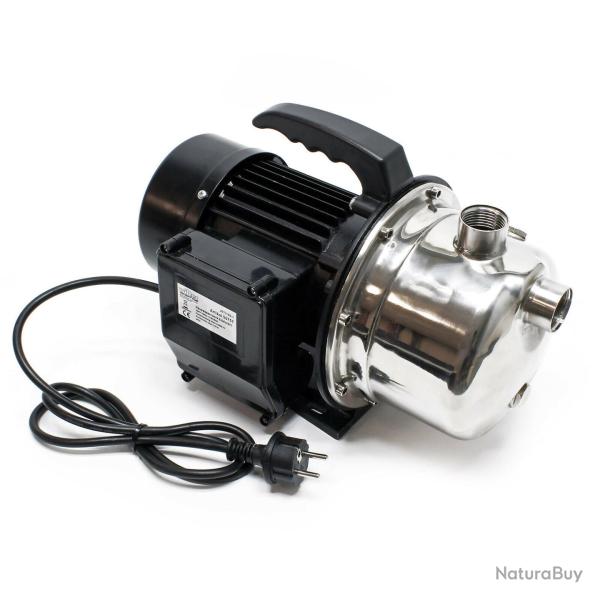 Pompe eau domestique portable �lectrique jardin acier fin 1100 watts 4600 litres par heure 16_00024