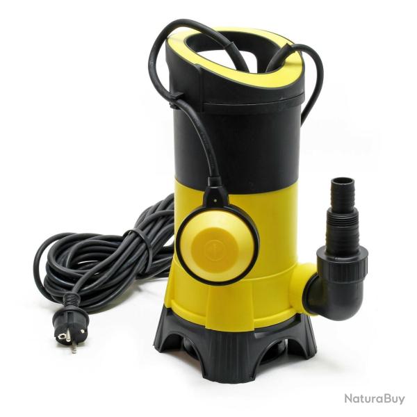 Pompe pour eaux us�es 7500l/h 400 watts pompe submersible construction drainage jaune 16_0000619