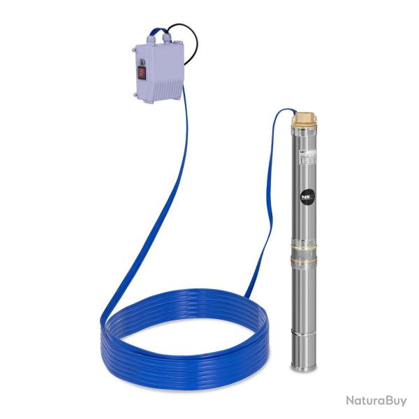 Pompe immerg�e pompe de puits submersible refoulement - 3 800 L/h - 250 Watts - acier inoxydable 14