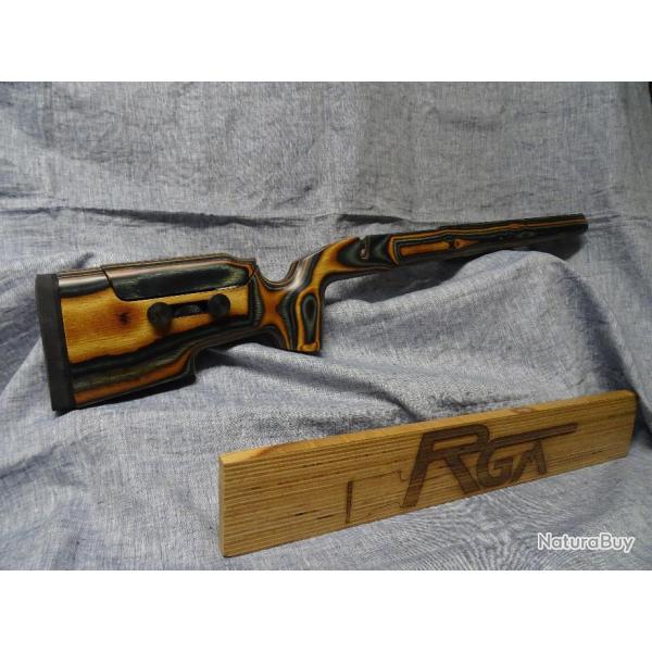 Crosse Sabatti o Mercury Tactical Syn, Rover, Sniper carabine, 2 TENONS, bois blue et marron