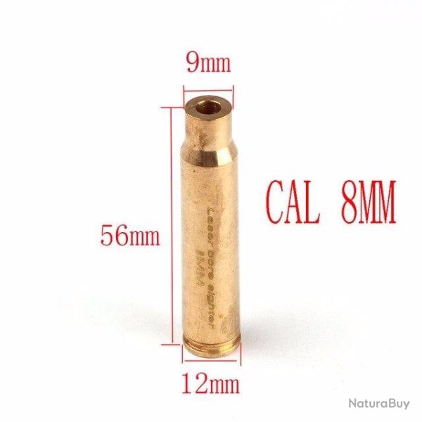 Cartouche r�glage Laser calibre 8mm