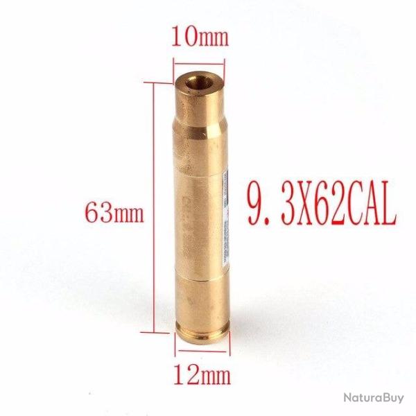Cartouche r�glage Laser calibre 9,3x62