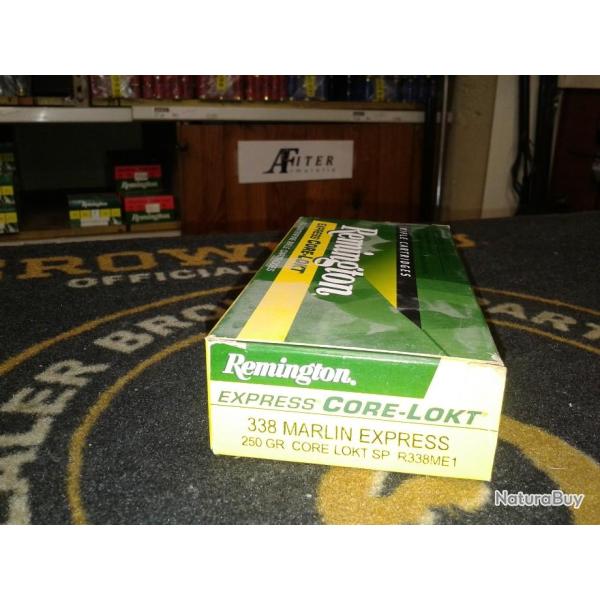 R�mington CORE-LOKT SP 338 MARLIN EXPRESS 250gr neuve