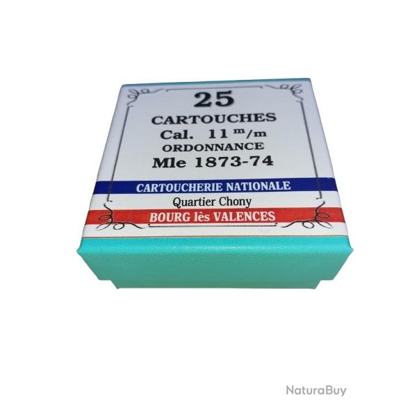 11 mm 1873-1874 ou 11mm ordonnance r�glementaire: Reproduction boite cartouches (vide) CN 8836104