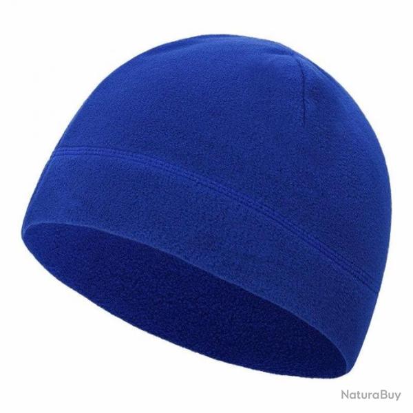 Bonnet polaire bleu royal