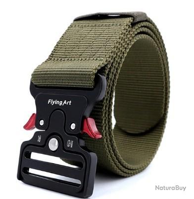 Ceinture Militaire Tactique Homme – Multicouleur, 130 Cm, Neuve Avec étiquettes