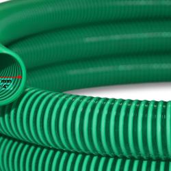 Tuyau de bassin 5 m annel&eacute; et arm&eacute; souple diam&egrave;tre 32 mm (1 1/4") pour poisson vert 16_0001588