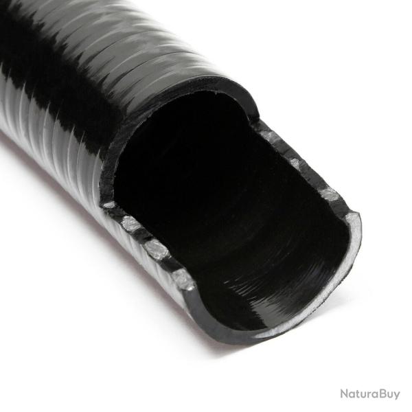 Tuyau bassin 25 m PVC diamtre 40 mm 610g/m pompe tang eau noir 16_0001605