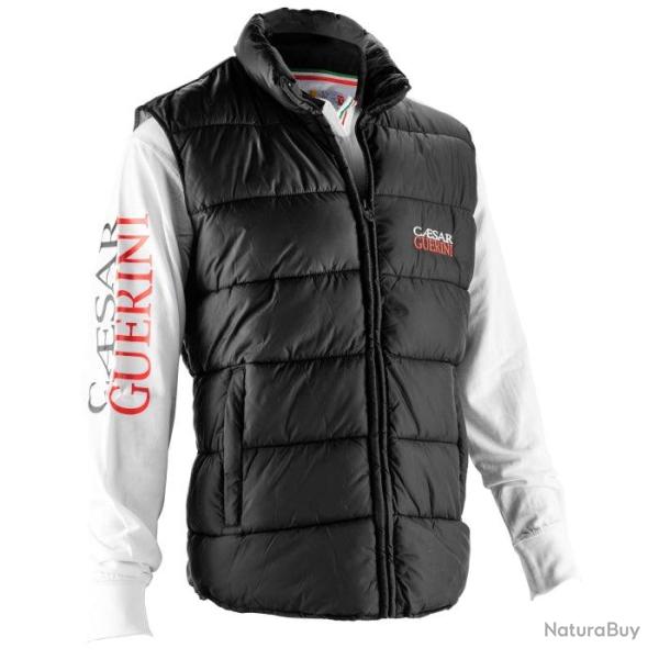 Doudoune Caesar Guerini sans manches matelass� Noir Noir