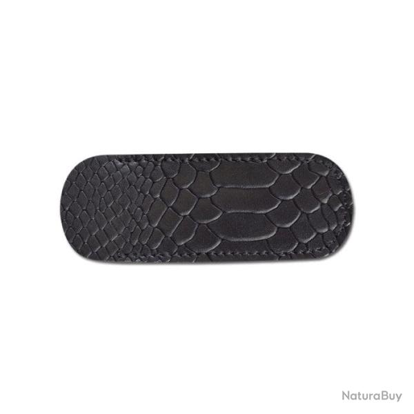Etui Pielcu Fleur de Cuir - Noir / 116x43 mm