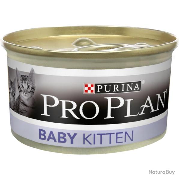 PROPLAN BABY KITTEN MOUSSE RICHE EN POULET 85GR