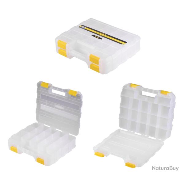 BOITE HD TACKLE BOX DOUBLE SIDE 32X27X8CM NPC