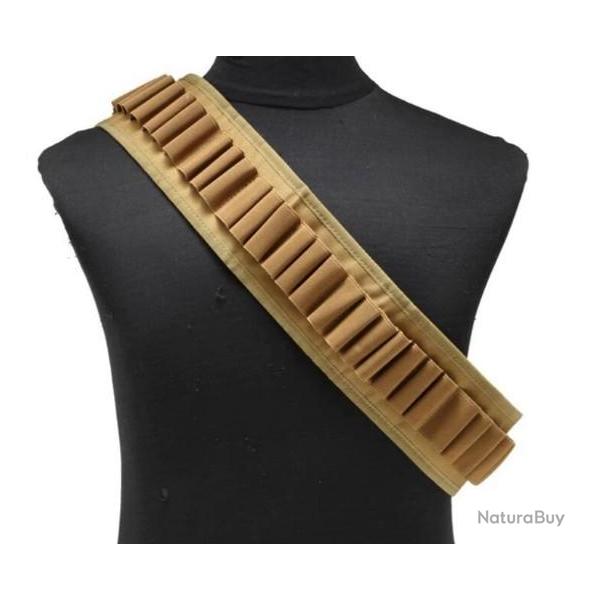 Cartouchire 30 cartouches Cal 12 (marron)