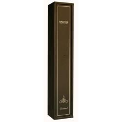 Coffre fort Sentinel 4 armes + 1 sur la porte + &eacute;tag&egrave;re avec passage 1 arme longue