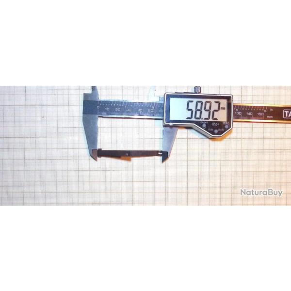 Ressort sp�cial � balancelle  de d�tente � Percussion  -Silex G+D n� 66 L.58.92