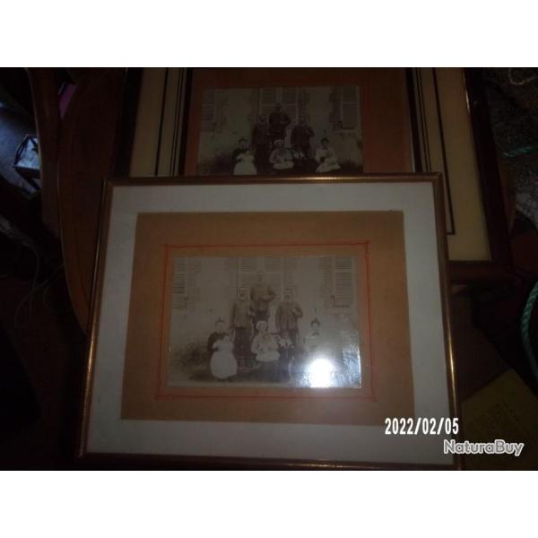 anciennes photos chasse encadr�es