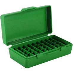 Bo&icirc;te De Rangement Pour 50 Munitions Calibre 9 MM-bleu transparent