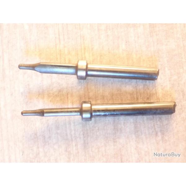 Lot de 2 percuteurs de fusil suisse � identifier : Martini Henry ?