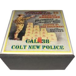 38 CNP (Colt New Police): Reproduction boite cartouches (vide) WMA 8843630