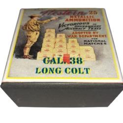 38 LC (Long Colt): Reproduction boite cartouches (vide) WMA 8843640