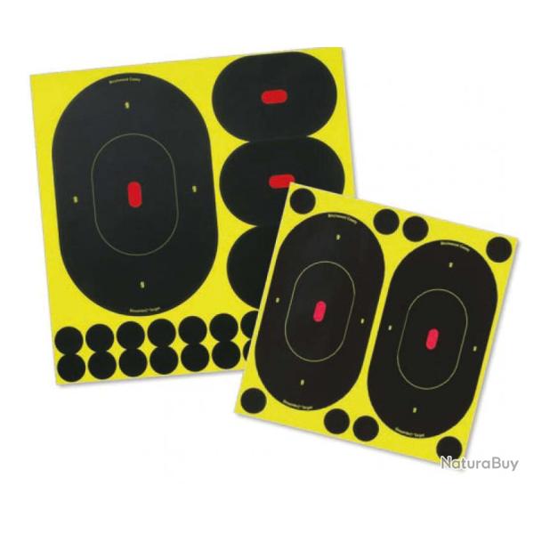 Lot de 5 cibles Shoot-N-C silhouette packs - Birchwood Casey