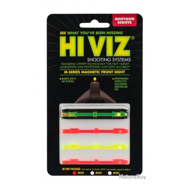 Guidons magn�tiques s�rie M - bandes 8,3 � 11,1 mm - Hi-Viz